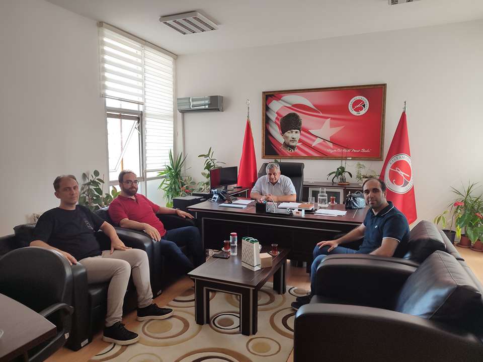 Mühendislik ve Mimarlık Fakültesi Dekanımızı Ziyaret Ettik