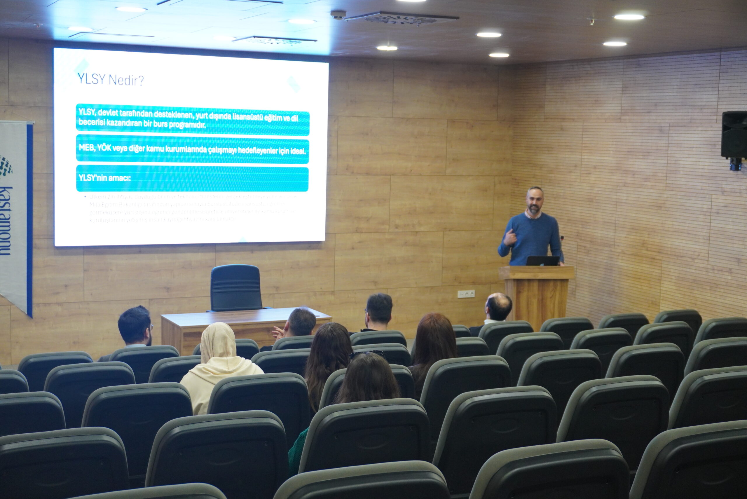 “Yurt Dışı Eğitim ve YLSY Bursu” Hakkında Bilgilendirme Semineri Gerçekleştirildi