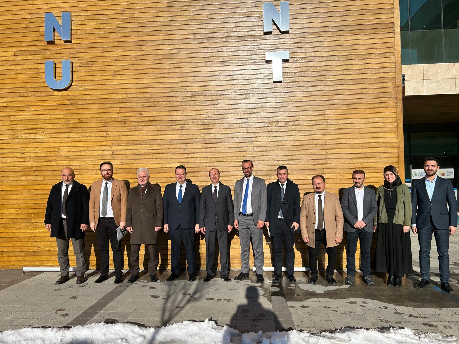 KOSGEB Başkanlığından Kastamonu Teknokente ve KÜ TTO’ya Ziyaret