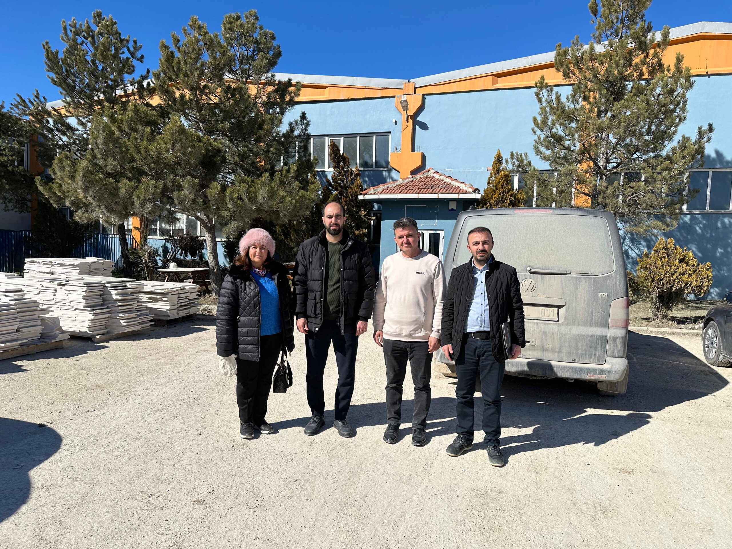 ÜSİM’den Seydiler OSB’de Faaliyet Gösteren Kasmer Mermer’e Ziyaret